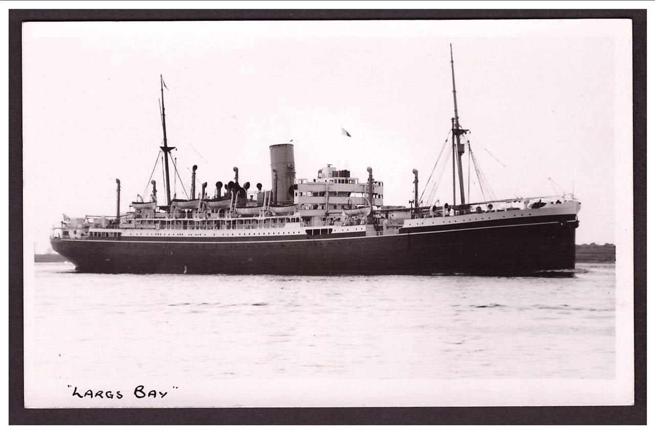 Largs Bay Commonwealth Line Built 1921 Steam ship A4 Photo Print
