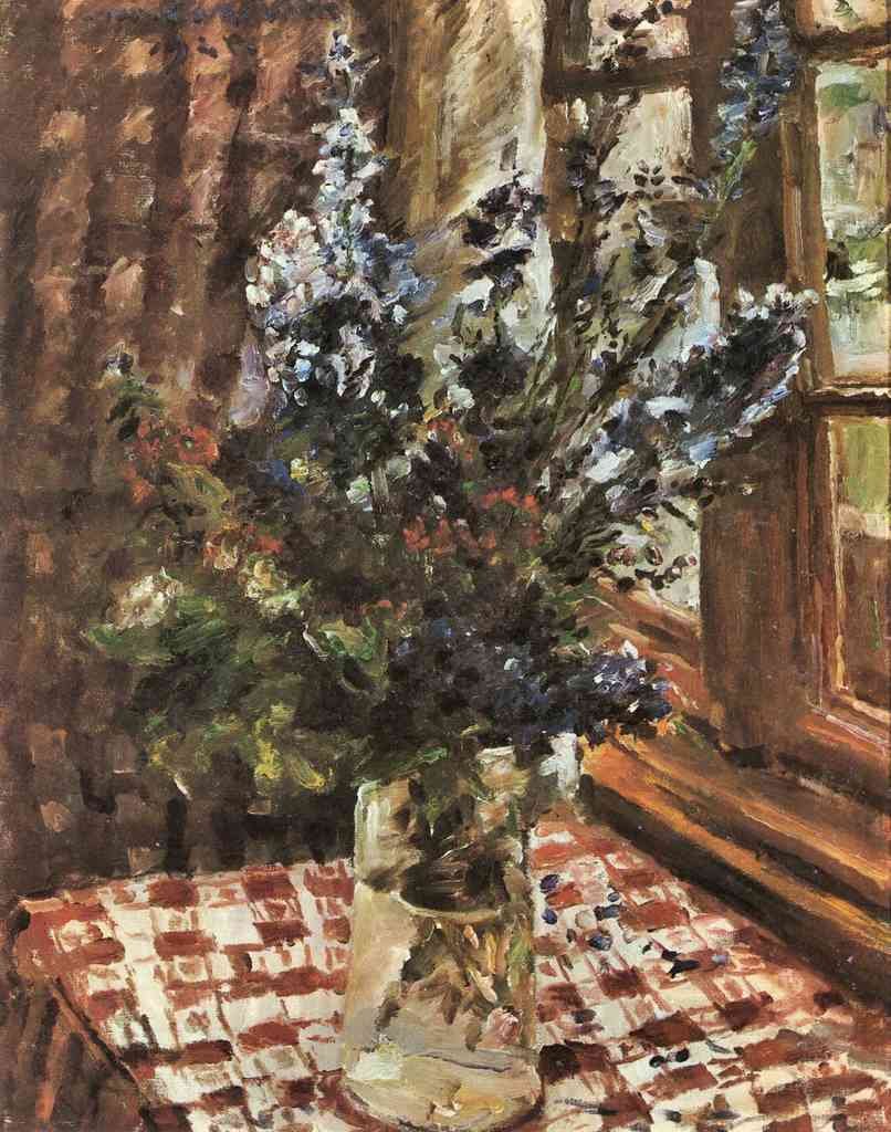 Larkspur Lovis Corinth Impressionism European A4 Photo Print