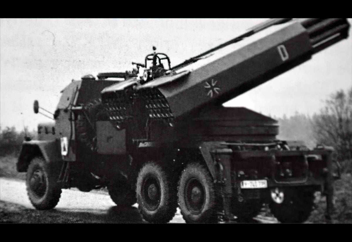 Lars1 Mlrs Rocket Launching Vehicle A4 Photo Print