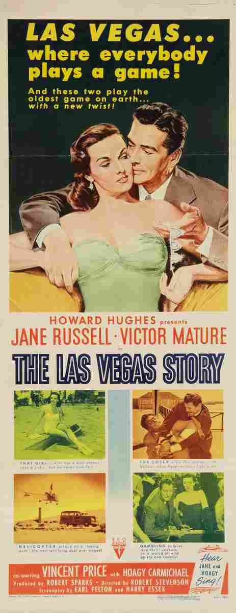 Las Vegas Story The 04  film star poster A4 Photo Print