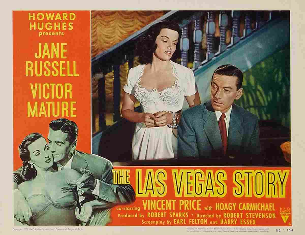 Las Vegas Story The 06  film star poster A4 Photo Print