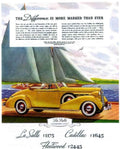 Lasalle Convertible Lake Vintage Retro Advert Poster A4 Photo Print