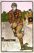 Laskey HG Princeton American Football player c1902 A4 Photo Print
