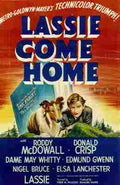 Lassie Come Home 01  film star poster A4 Photo Print