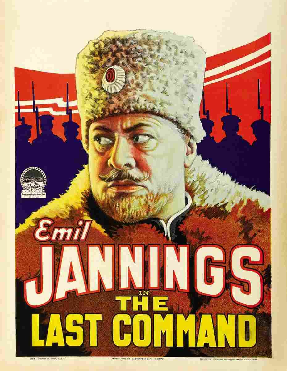 Last Command The 1928 01  film star poster A4 Photo Print