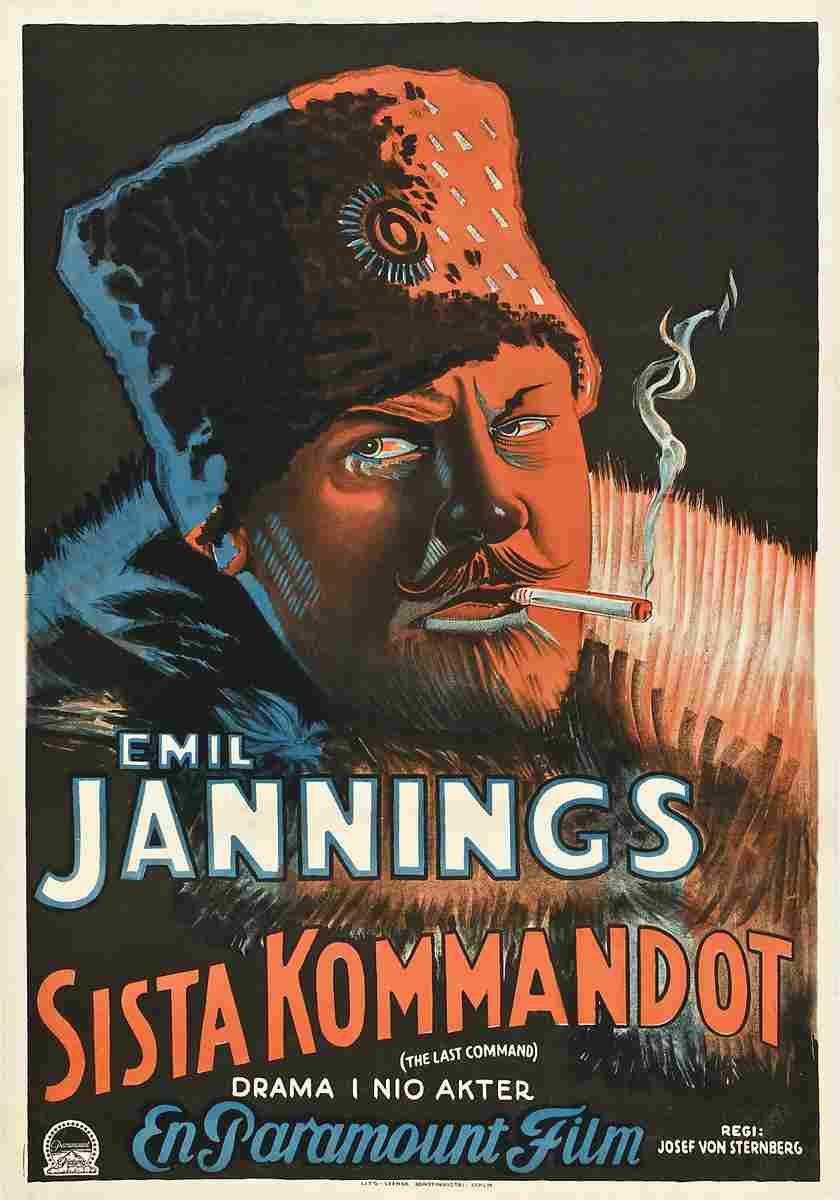 Last Command The 1928 03  film star poster A4 Photo Print