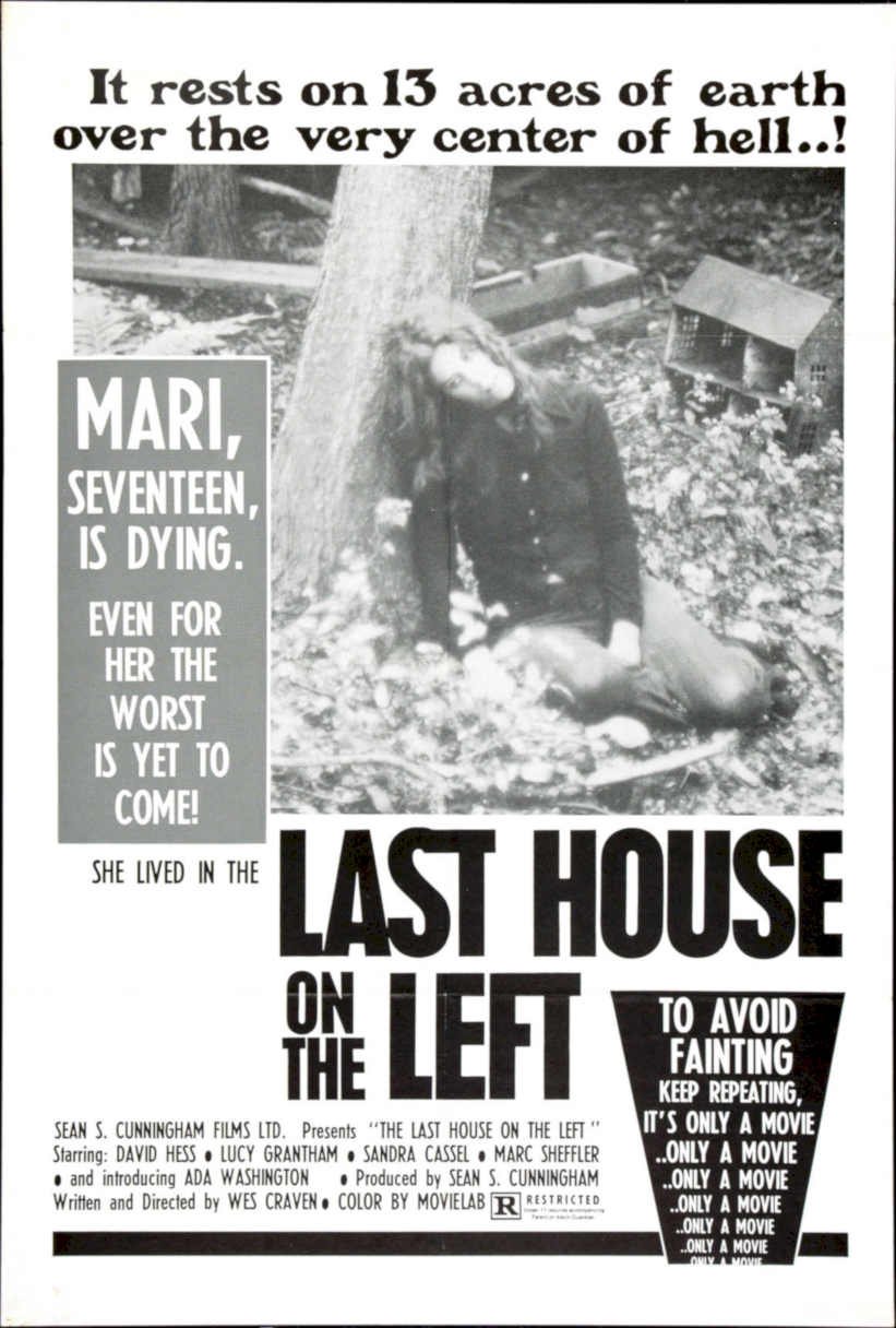 Last House Left Vintage Retro Advert Poster A4 Photo Print