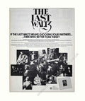 Last Waltz Band Vintage Retro Advert Poster A4 Photo Print