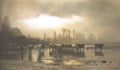L S Lowry two boys1 Art A4 Photo Print