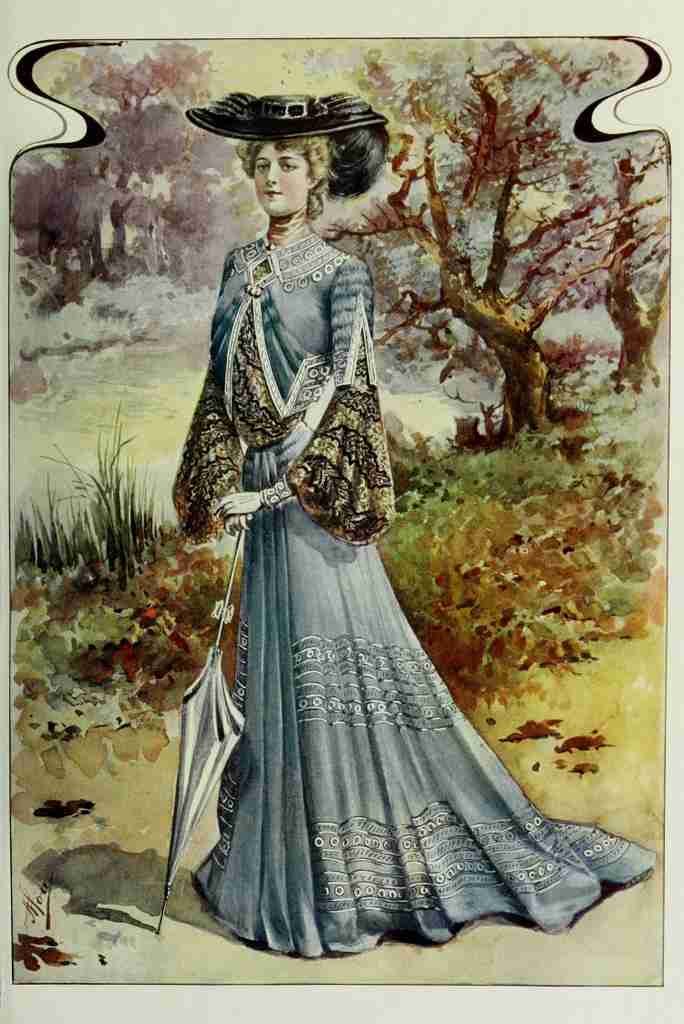 Latest Paris Fashions 1877 Costume de Demi Saison A4 Photo Print