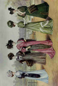 Latest Paris Fashions 1877 Costumes of Promenade A4 Photo Print