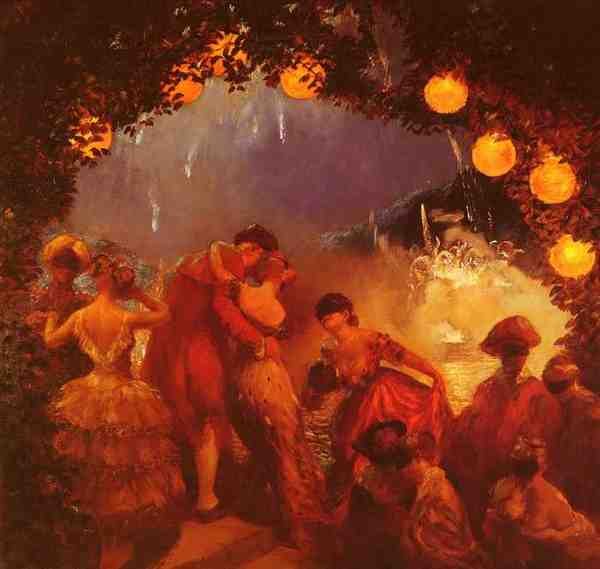 Latouche Gaston De L Intrigue Nocturne A4 Photo Print