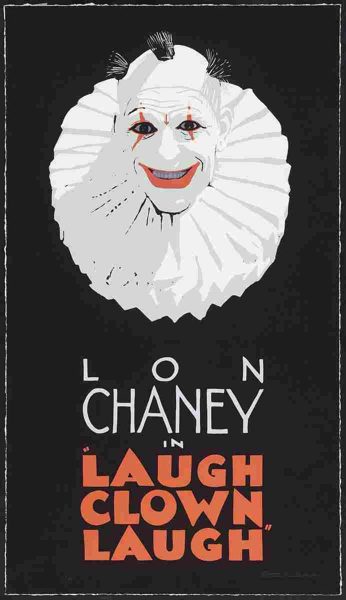Laugh Clown Laugh 02  film star poster A4 Photo Print
