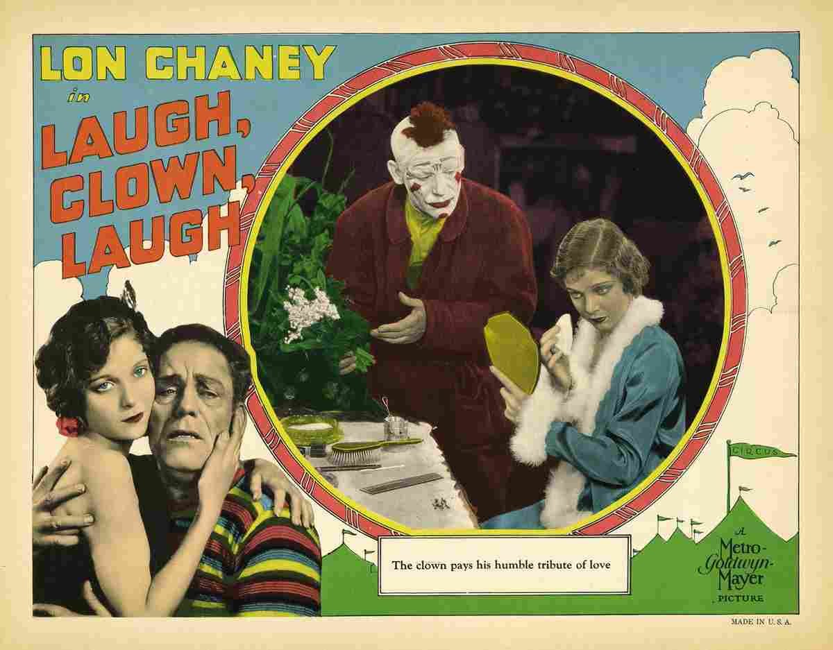 Laugh Clown Laugh 06  film star poster A4 Photo Print