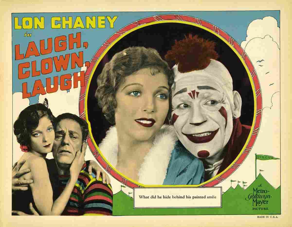 Laugh Clown Laugh 08  film star poster A4 Photo Print