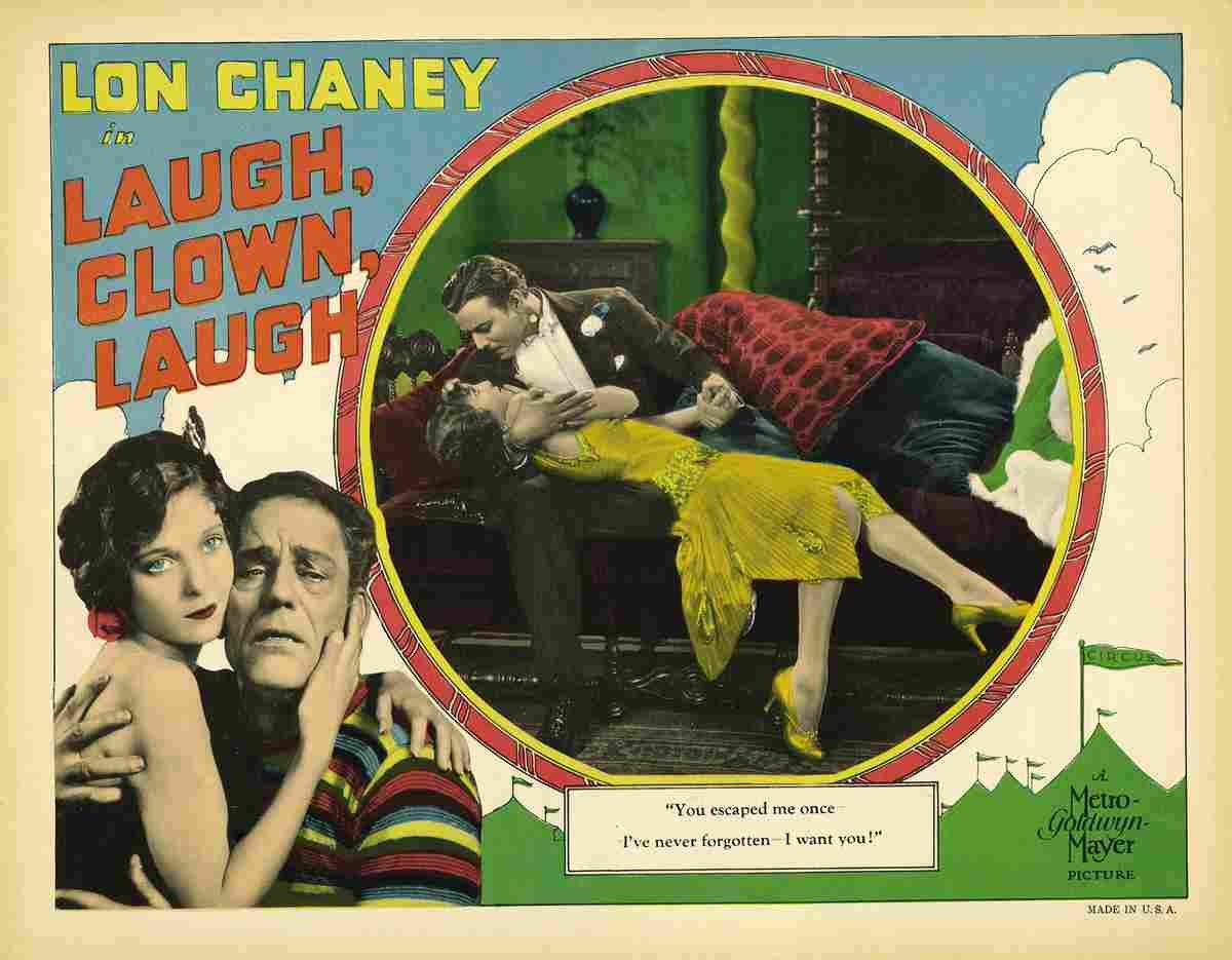 Laugh Clown Laugh 11  film star poster A4 Photo Print