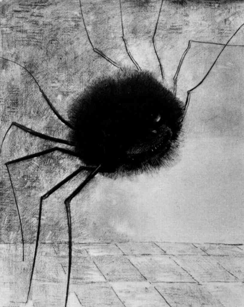 Laughing Spider Odilon Redon Symbolism A4 Photo Print