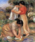 Laundresses 2 Renoir A4 Photo Print