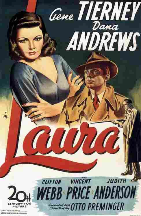 Laura 01  film star poster A4 Photo Print