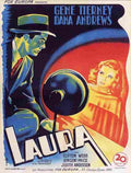 Laura 02  film star poster A4 Photo Print