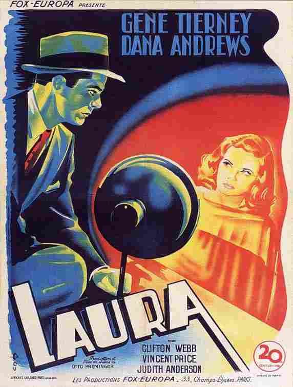 Laura 02  film star poster A4 Photo Print