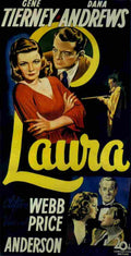 Laura 03  film star poster A4 Photo Print