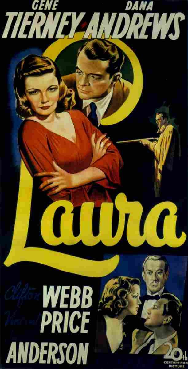 Laura 03  film star poster A4 Photo Print