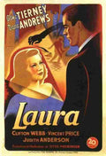 Laura 08  film star poster A4 Photo Print