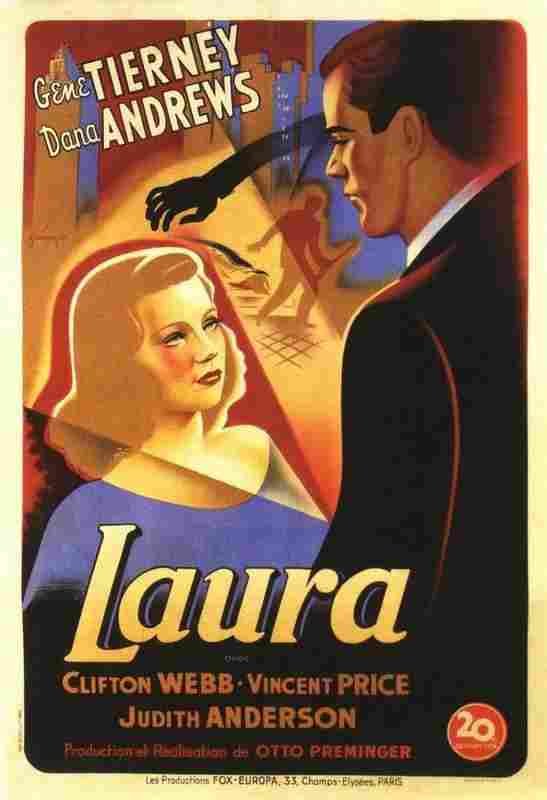 Laura 08  film star poster A4 Photo Print