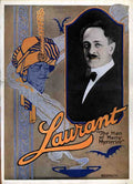 Laurant 3 Magic Magician Vintage A4 Photo Print