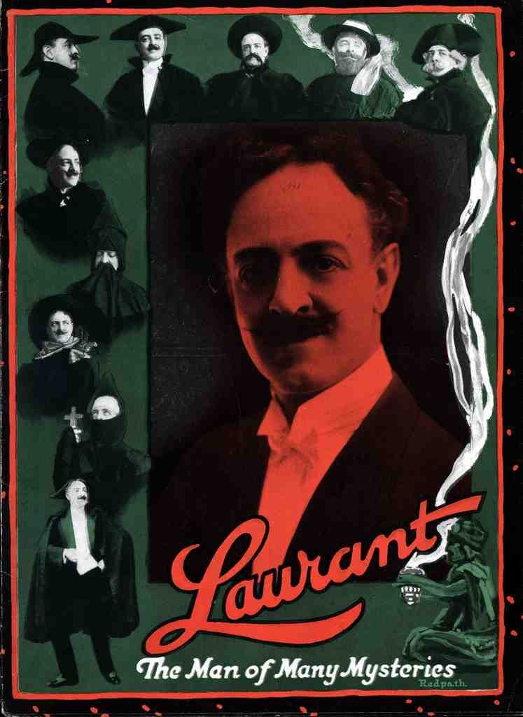 Laurant 6 Magic Magician Vintage A4 Photo Print