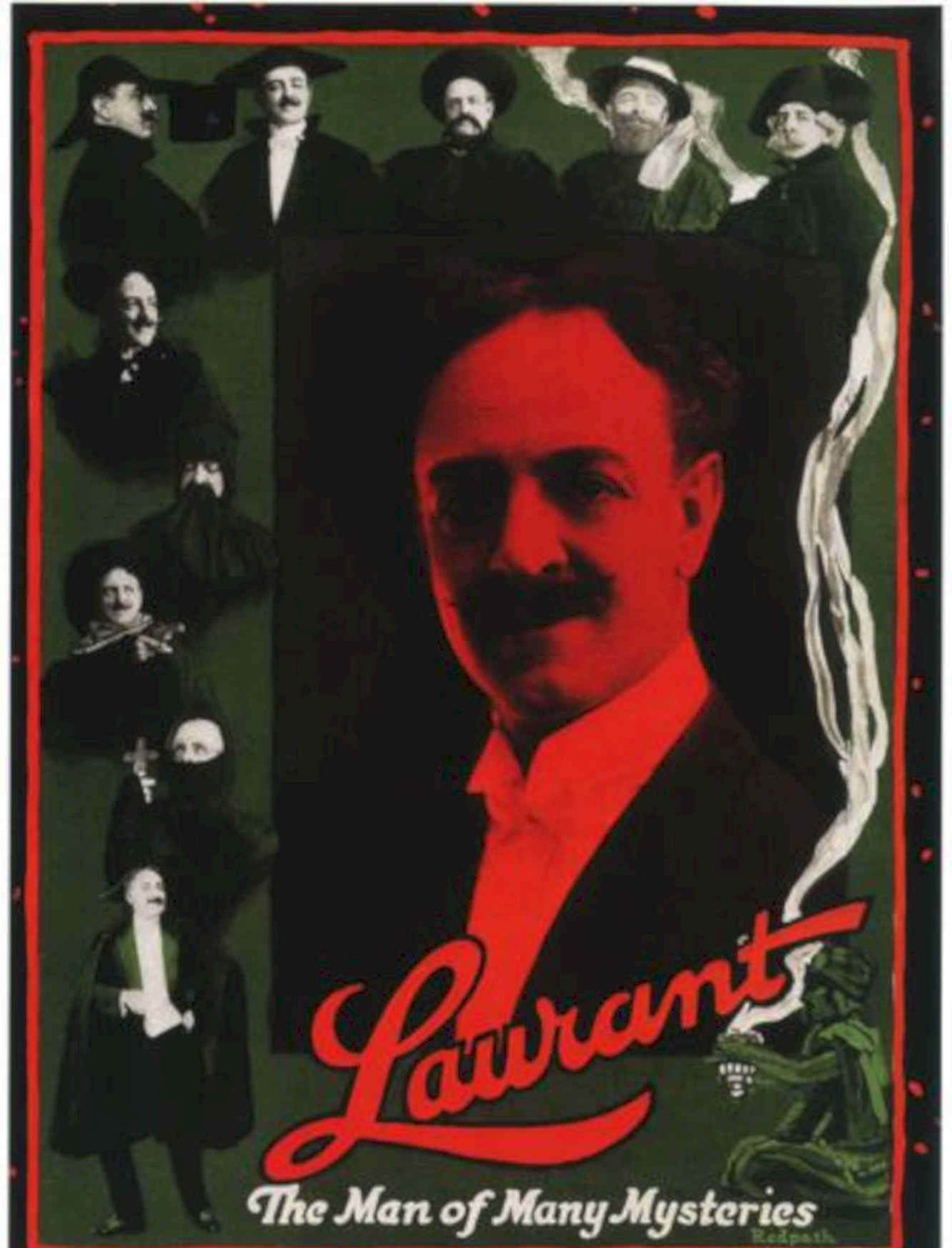 Laurant Man Mysteries Vintage Retro Advert Poster A4 Photo Print