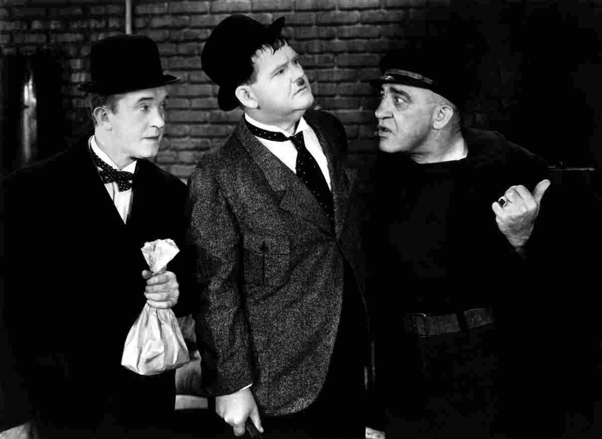 Laurel & Hardy Live Ghost The 1 film star poster A4 Photo Print