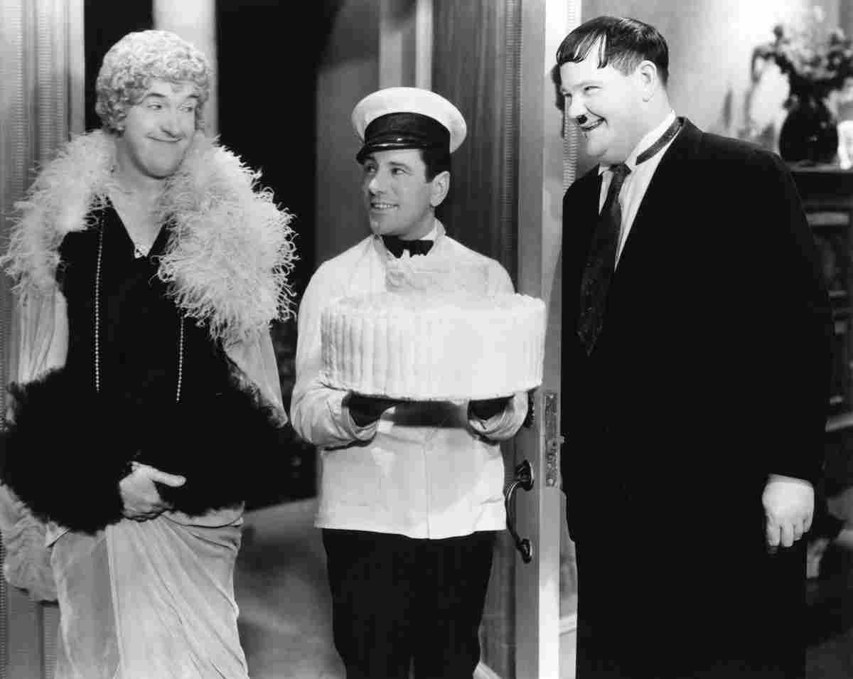Laurel & Hardy Twice Two 1 film star poster A4 Photo Print