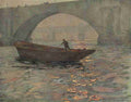 Laurenson Edward Louis 1868 1940 The International Studio 1911 Waterloo Bridge London A4 Photo Print