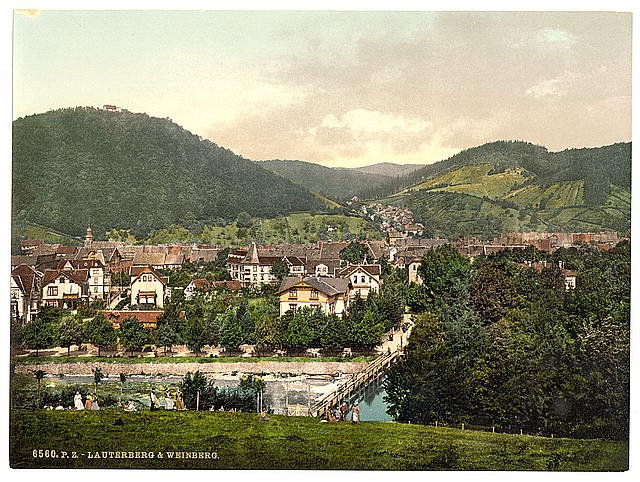 Lauterberg and Weinberg Hartz Vintage A4 Photo Print