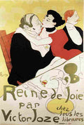 Lautrec Reine de Joie Art A4 Photo Print