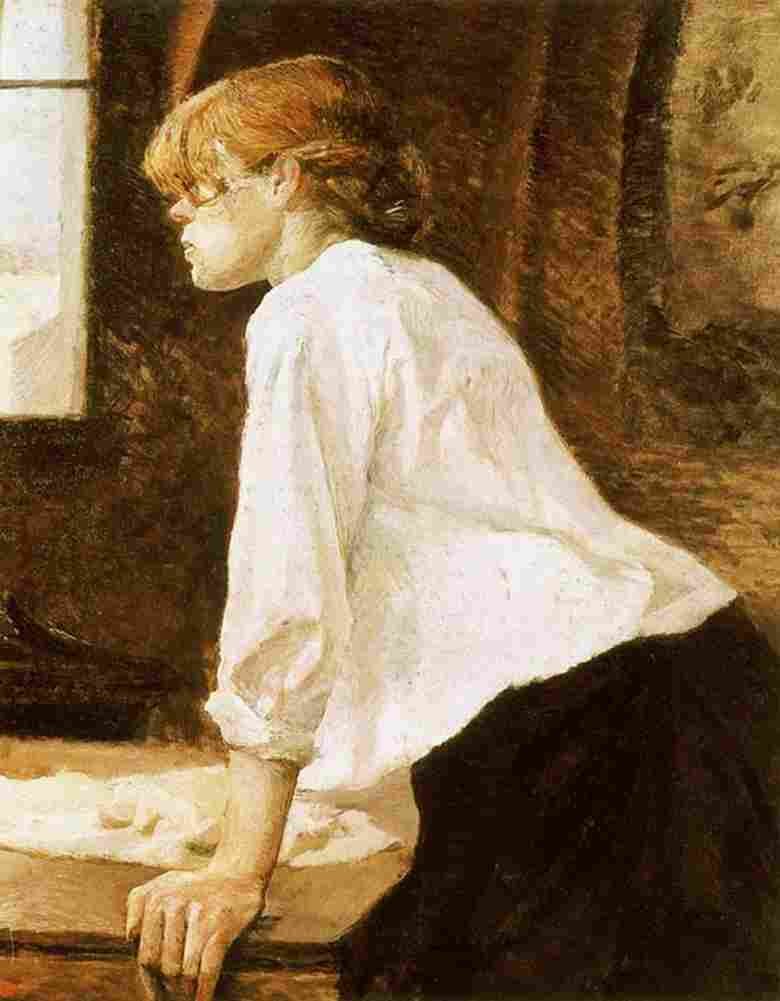 Lautrec The Washerwoman Art A4 Photo Print