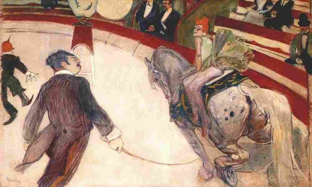 Lautrec the cirque fernando Art A4 Photo Print