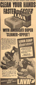 Lava Soap Hands 1 Vintage Retro Advert Ads A4 Photo Print