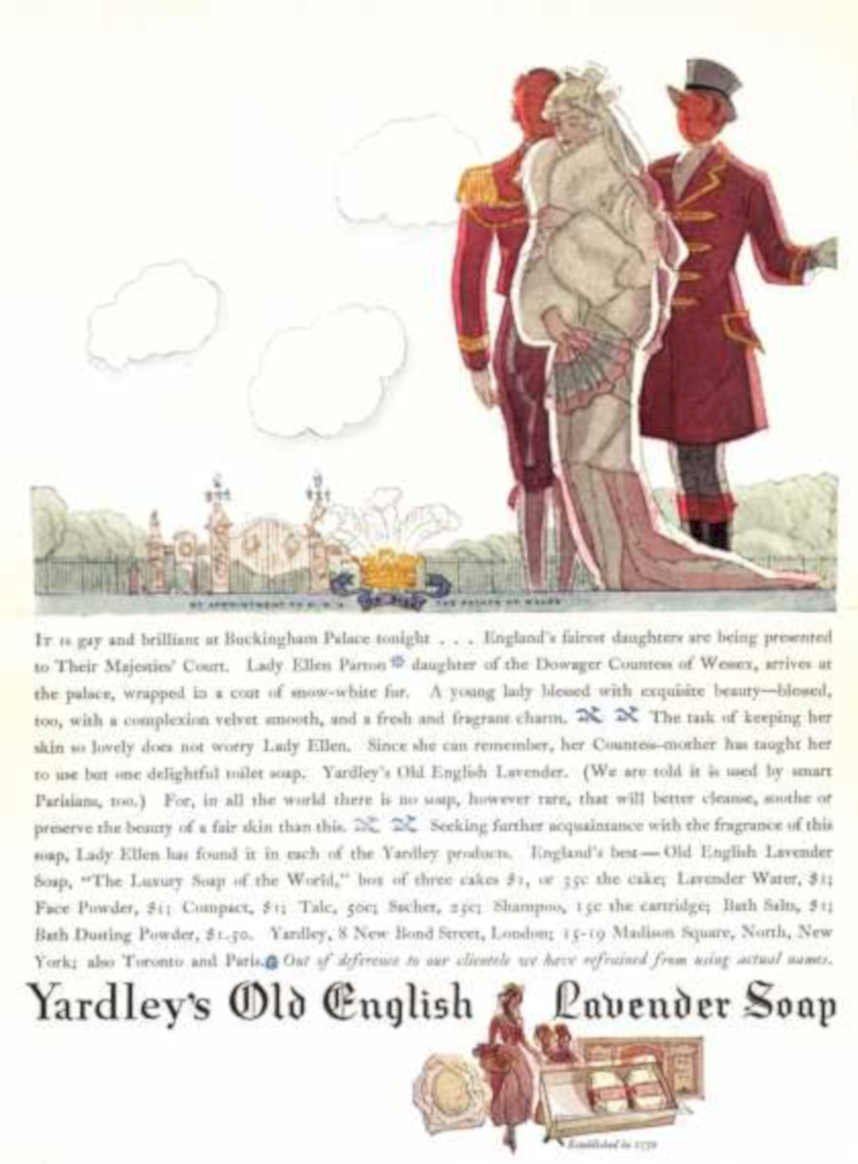 Lavender Wedding Palace Vintage Retro Advert Ads A4 Photo Print