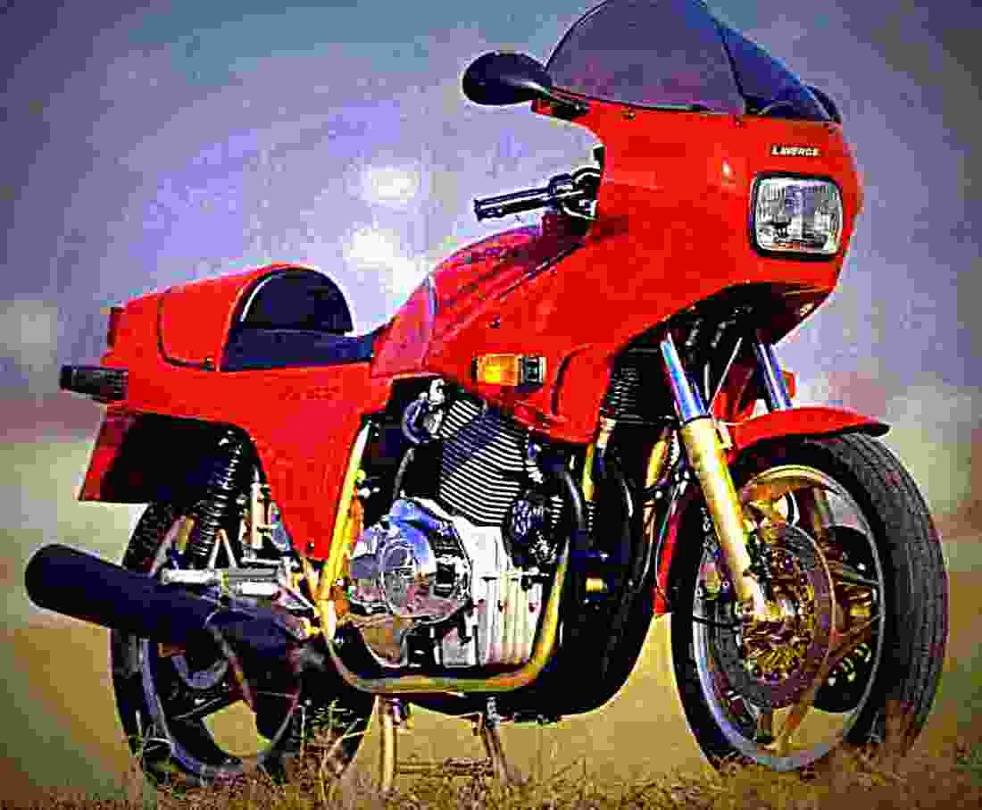 Laverda 1000 SFC 1989 3 motorbike A4 Photo Print