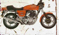 Laverda 1000Jota 1982 Aged Vintage A4 Photo Print