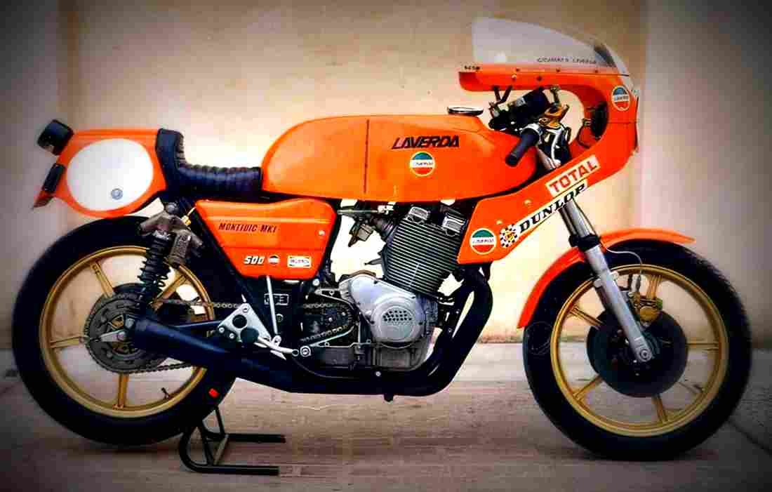 Laverda 500 SFC 1981 2 motorbike A4 Photo Print