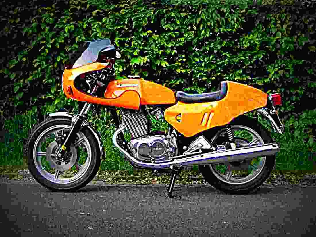 Laverda 500 SFC 1983 4 motorbike A4 Photo Print