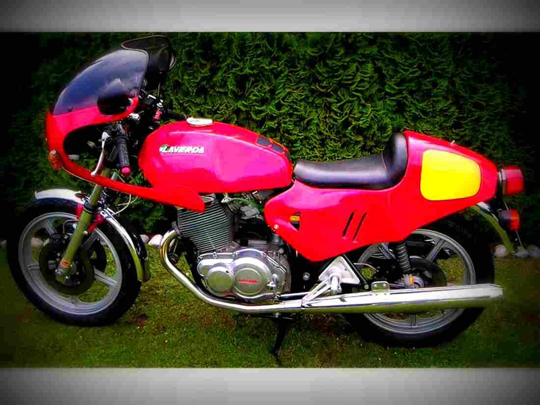 Laverda 500 SFC 1983 5 motorbike A4 Photo Print