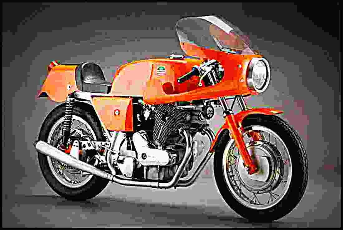 Laverda 600 SFC 1989 3 motorbike A4 Photo Print