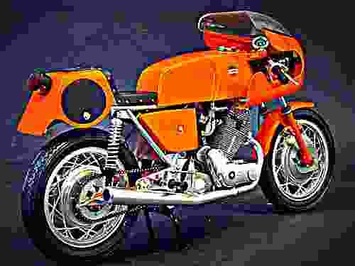 Laverda 600 SFC 1989 4 motorbike A4 Photo Print