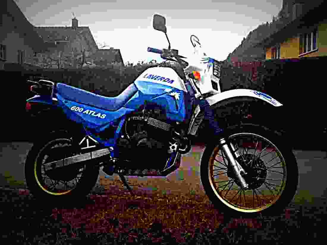 Laverda 600 SFC 1989 5 motorbike A4 Photo Print