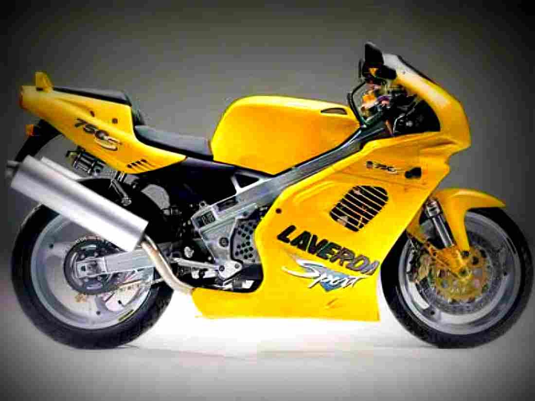 Laverda 750 Sport 2001 6 motorbike A4 Photo Print
